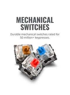 COOLER MASTER V2 Gaming Mechanical Keyboard Red Switch With RGB Backlighting,CK-550-GKTR1-AE  - Image 3
