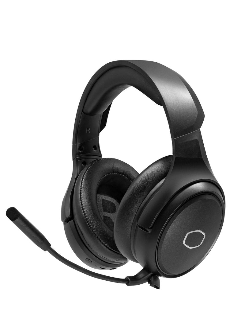 COOLER MASTER Gaming Headset With 2.4GHz Wireless, Virtual 7.1 Surround Sound, Durable Aluminum Frame, Detachable Omni-Directional Boom Mic, PC/Console/Mobile Connectivity (MH-670) 