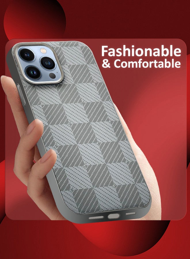 MARGOUN For iPhone 13 Pro Max Case Cover 2024 New Pattern Aramid Carbon Fiber Phone Case Slim And Light Design MIX4 - Image 3