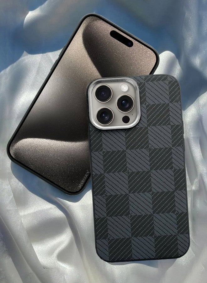 MARGOUN For iPhone 15 Pro Case Cover 2024 New Pattern Aramid Carbon Fiber Phone Case Slim And Light Design MIX3 - Image 1