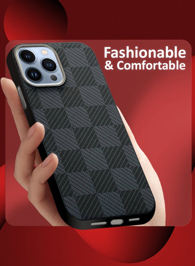 MARGOUN For iPhone 13 Pro Max Case Cover 2024 New Pattern Aramid Carbon Fiber Phone Case Slim And Light Design MIX3 - Image 3