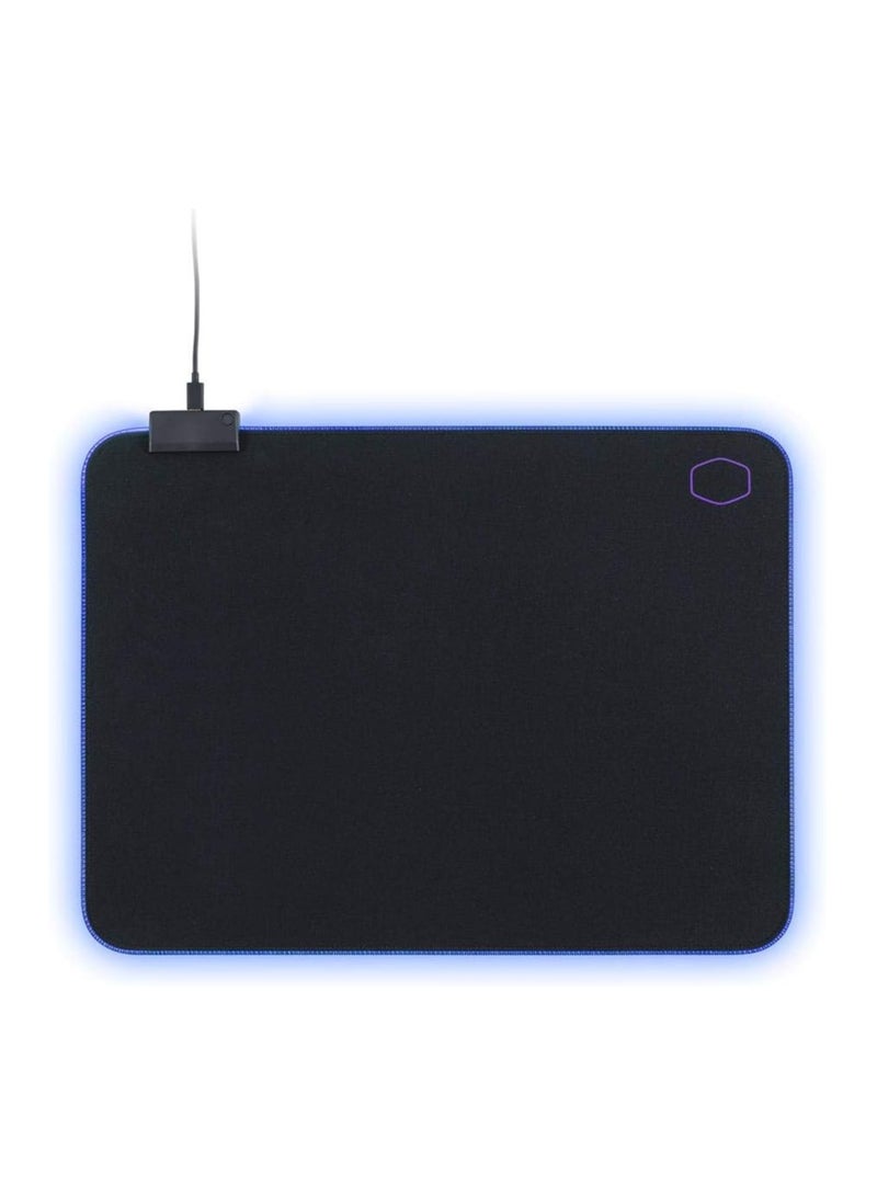Accessory MP750 L Soft Mouse Pad With Water Resistant Surface And Thick RGB Borders
