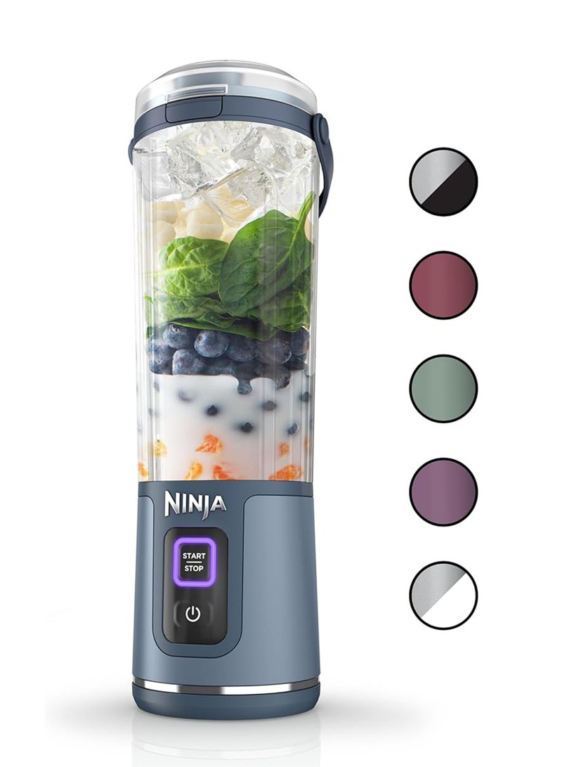 Ninja - Blast Cordless Blender, Rechargeable, Leakproof 0.53 L 150 W BC151MENV Blue - Image 1