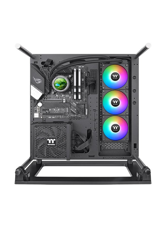 TH360 V2 Ultra ARGB Sync All-In-One Liquid Cooler, 2.1" TFT-LCD Display, 360mm Radiator, 2000 RPM Fan Speed, 57.05 CFM Fan Airflow, | CL-W415-PL12SW-A Black