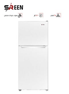 SREEN Double Door Refrigerator 7.4 Feet SRTM274DF-W White  - Image 1