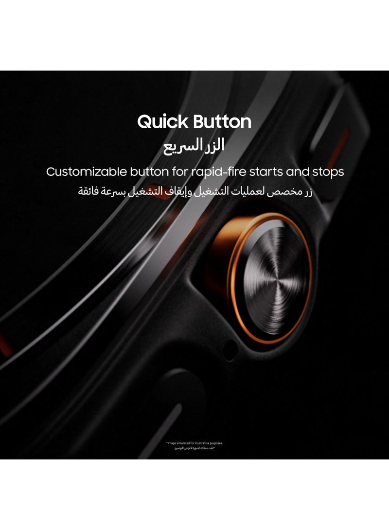 Samsung - Galaxy Watch Ultra 47mm (Middle East Version) Smartwatch, LTE, Health Monitoring, Fitness Tracker - Titanium White - Image 1