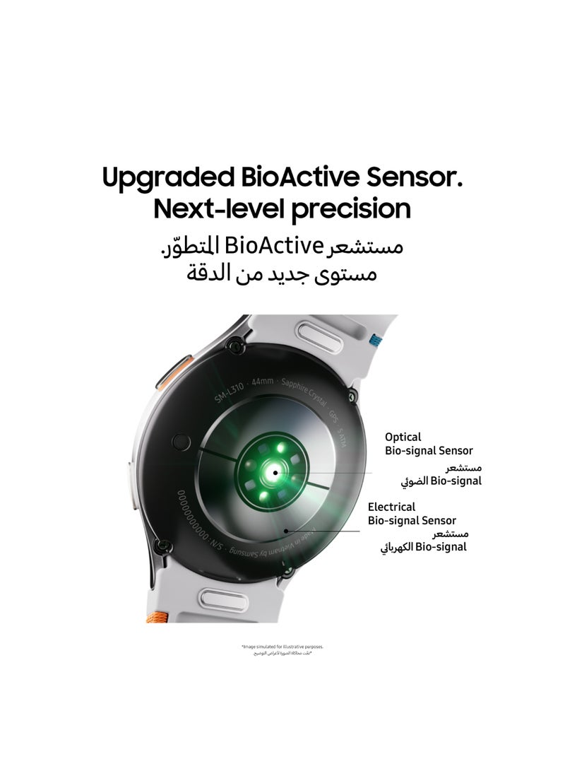 ساعة Galaxy Watch7 الذكية مقاس 44 مم، بلوتوث، تدريب على النوم، متتبع اللياقة البدنية - pnsku/N70088717V/45/_/1720517274/17a93df4-fd75-4c9b-ac29-a13a7ddbe0ac