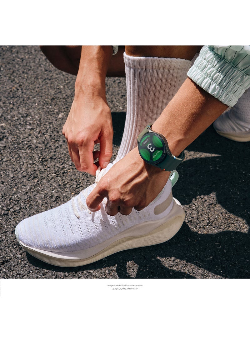 Samsung - Galaxy Watch7 40mm (Middle East Version) Smartwatch, Bluetooth, Sleep Coaching, Fitness Tracker - Green - Image 1
