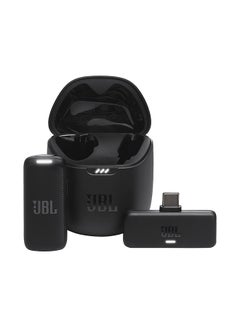 JBL Quantum Stream Wireless USB-C - Wearable Wireless Streaming Microphone for Crystal Clear Recordings, 24 Hours of Recording time, Plus Speed Charge, Included Windscreen for Noise Reduction JBLSTRMWLUSBCBLK Black  - Image 1
