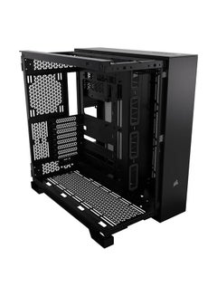 CORSAIR 6500X Mid-Tower Computer Case, Up to 360mm Radiator & 10x Fan Support, Tempered Glass, Dual Chamber Design, Modern Front Panel I/O, Wide Cooling Flexibility | CC-9011257-WW Black  - Image 3