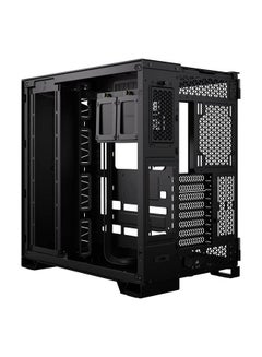 CORSAIR 6500X Mid-Tower Computer Case, Up to 360mm Radiator & 10x Fan Support, Tempered Glass, Dual Chamber Design, Modern Front Panel I/O, Wide Cooling Flexibility | CC-9011257-WW Black  - Image 4