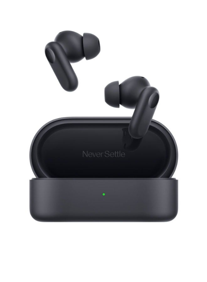 OnePlus - Buds V True Wireless Dual Microphone Call Noise Reduction Bluetooth Headset Black - Image 1