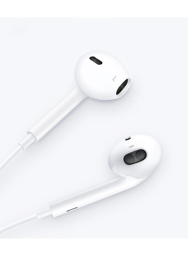 WIWU - Wireless Earbuds with HF Sound and Lightning Connector, Comfortable, Clear Calls White - Image 1