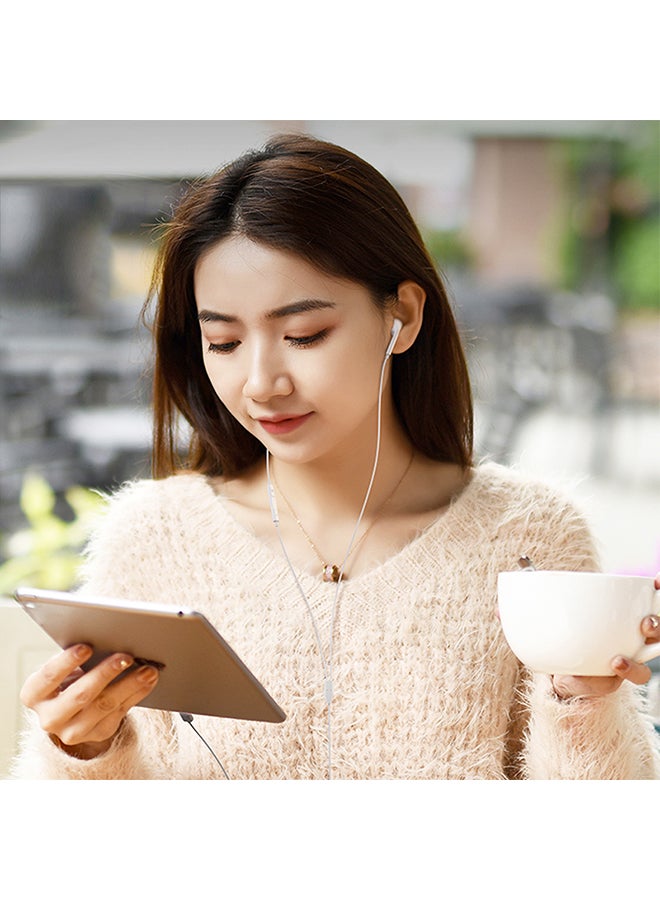 WIWU - Wireless Earbuds with HF Sound and Lightning Connector, Comfortable, Clear Calls White - Image 1