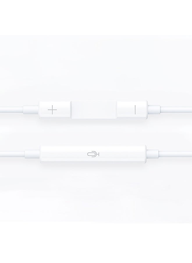 WIWU - Wireless Earbuds with HF Sound and Lightning Connector, Comfortable, Clear Calls White - Image 1