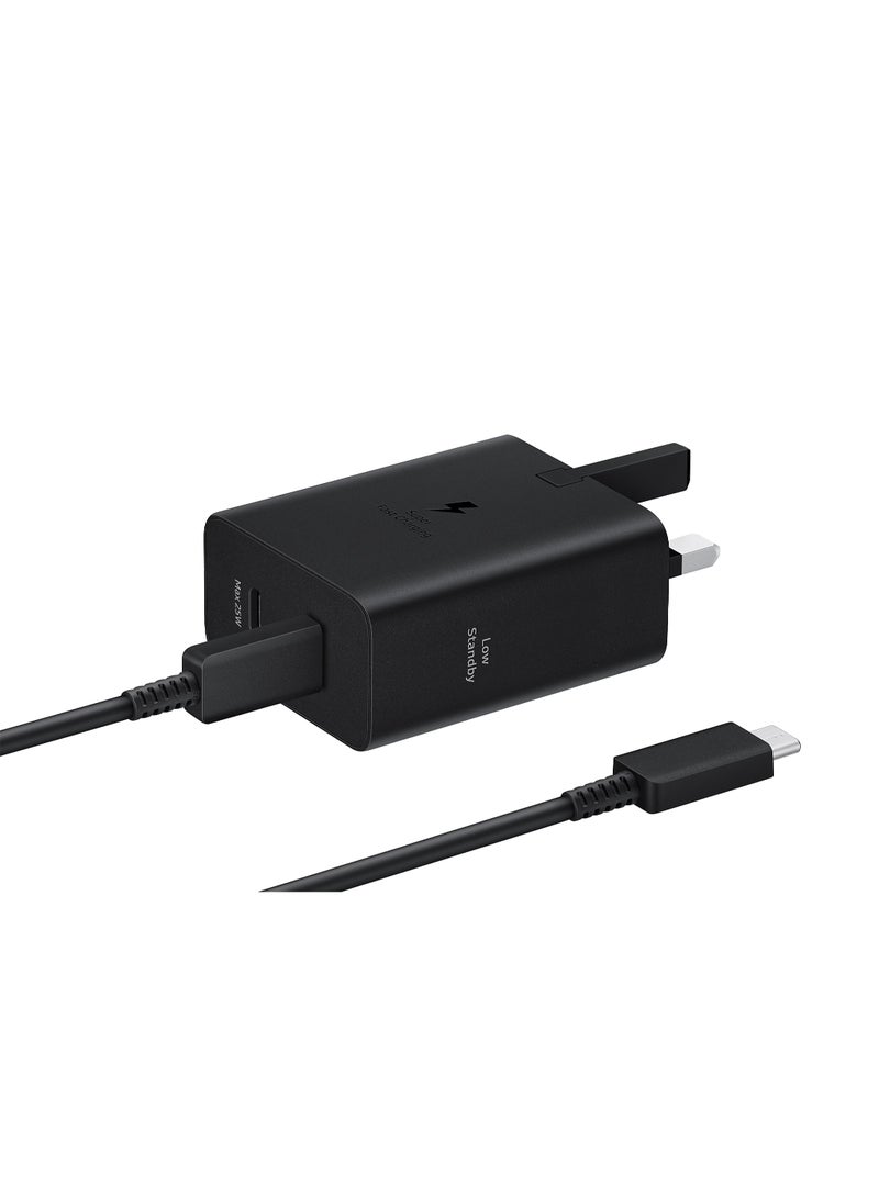 Samsung 50W Duo Power Adapter (With 1.8m Cable) - Black - Image 2
