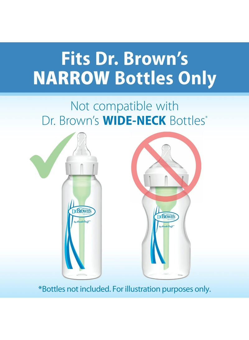 Level 2 Medium Flow Silicone Narrow Nipples Pack Of 2