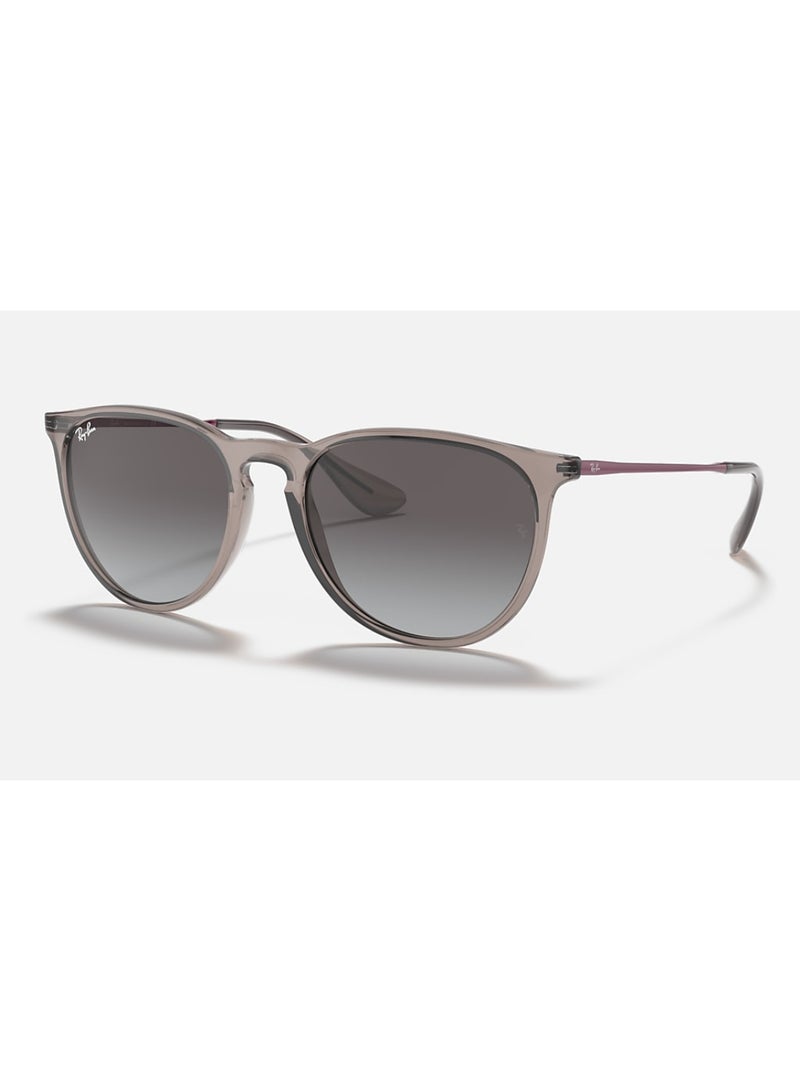 Ray-Ban Unisex Nylon Sunglasses RB4171 ERIKA 6513/8G 54 - Lens Size: 54 Mm - Polished Transparent Grey - Image 1