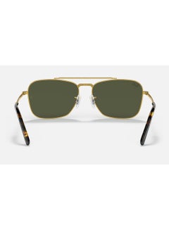 Ray-Ban Unisex Square Shape Metal Sunglasses RB3636 919631 58 - Lens Size: 58 Mm - Polished Gold  - Image 5