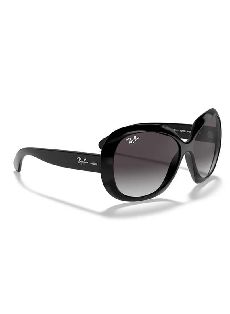 Women's Butterfly Shape Nylon Sunglasses RB4098 601/8G 60 - Lens Size: 60 Mm - Polished Black