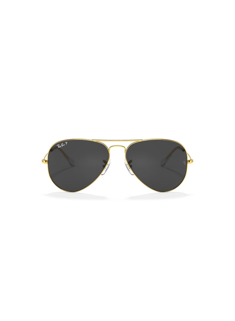 Ray-Ban Unisex Pilot Shape Metal Sunglasses RB3025 919648 62 - Lens Size: 62 Mm - Polished Gold - Image 2