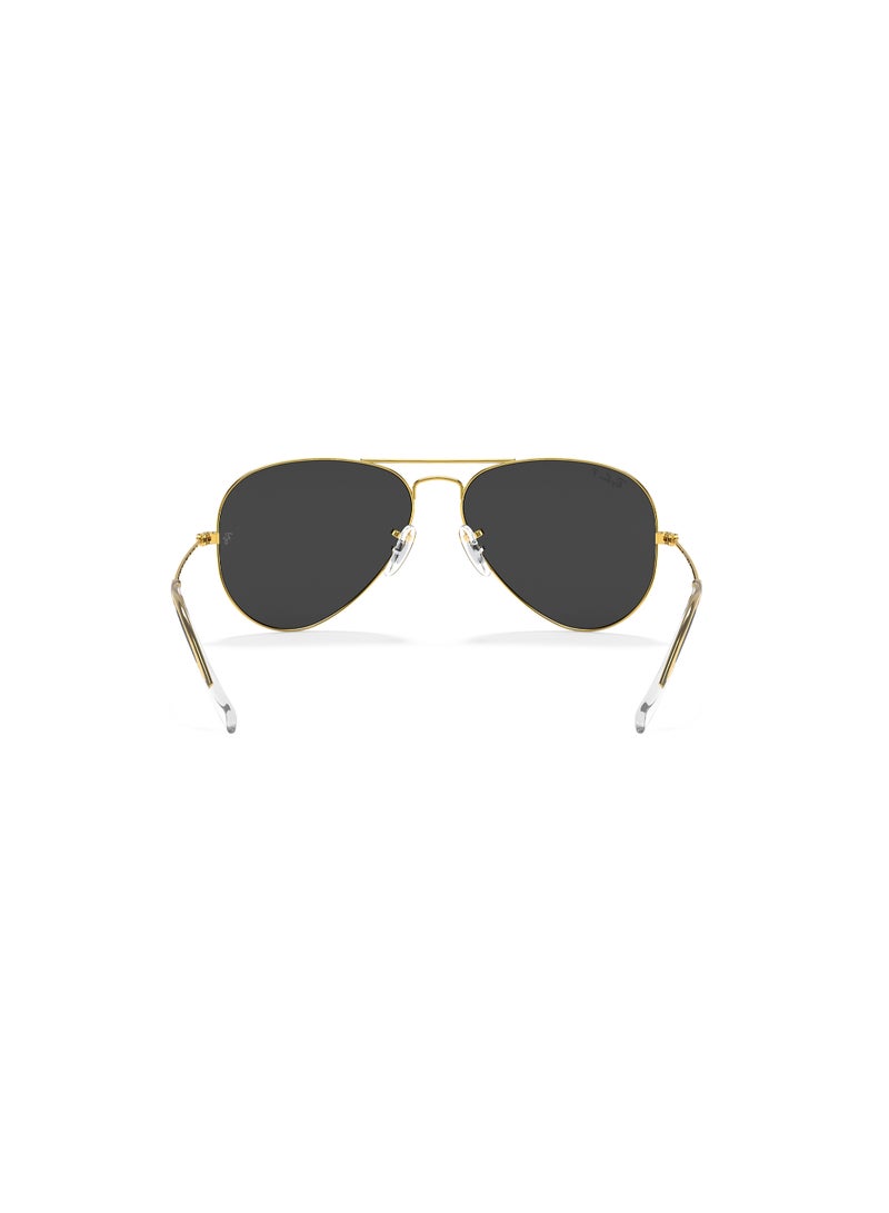 Ray-Ban Unisex Pilot Shape Metal Sunglasses RB3025 919648 62 - Lens Size: 62 Mm - Polished Gold - Image 4