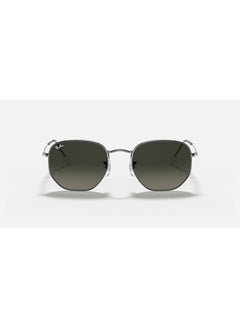 Ray-Ban Unisex UV Protection Hexagon Shape Sunglasses RB3548N 004/71 Size 54 - Lens Size 54 Mm - Gunmetal  - Image 2