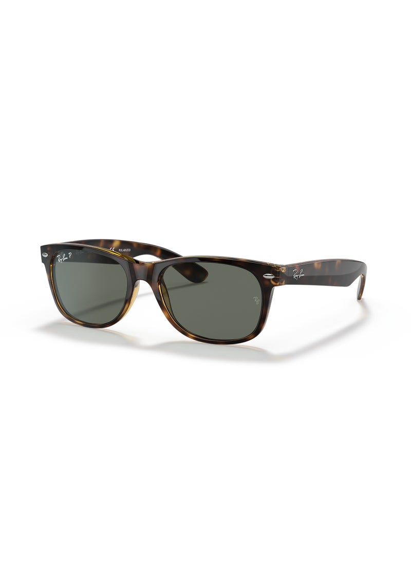 Ray-Ban Unisex Square Shape Nylon Sunglasses RB2132 902/58 55 - Lens Size: 55 Mm - Polished Havana  - Image 1