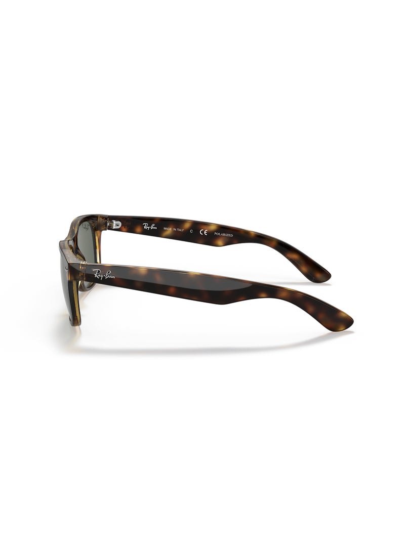 Ray-Ban Unisex Square Shape Nylon Sunglasses RB2132 902/58 55 - Lens Size: 55 Mm - Polished Havana  - Image 3