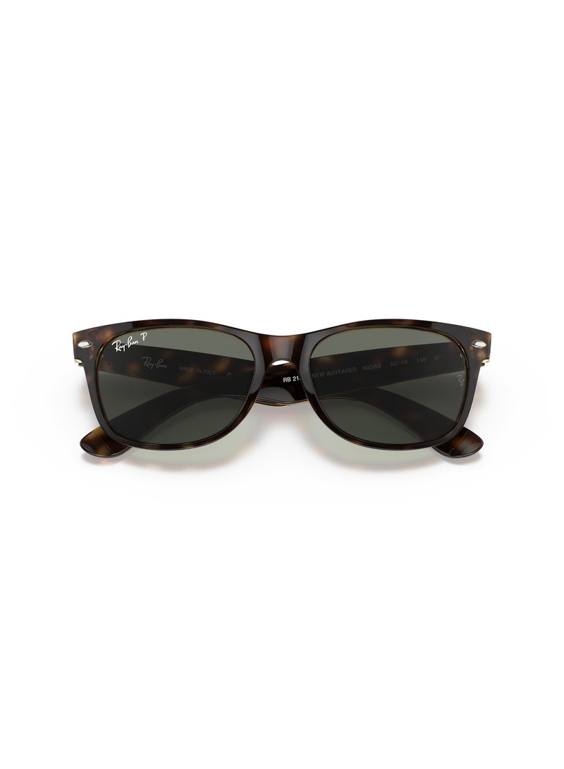 Ray-Ban Unisex Square Shape Nylon Sunglasses RB2132 902/58 55 - Lens Size: 55 Mm - Polished Havana  - Image 5