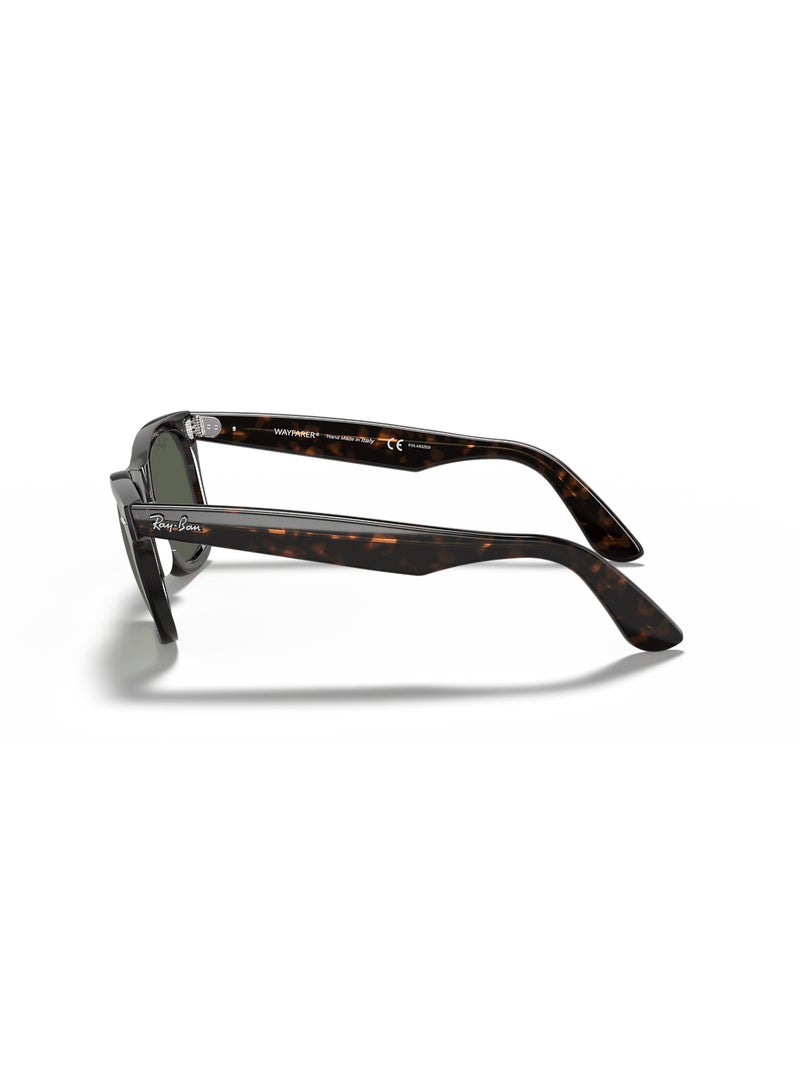 Ray-Ban Unisex Square Shape Acetate Sunglasses RB2140 902/58 50 - Lens Size: 50 Mm - Polished Havana  - Image 3