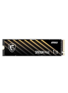 MSI Spatium M460 PCIe 4.0 NVMe M.2 1TB - PCIe 4.0 NVMe M.2 Internal Solid State Drive, 5000MB/s Read & 4500MB/s Write, 3D NAND 1 TB  - Image 3
