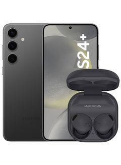 MARGOUN [Buds 2 Pro] True Wireless Bluetooth Headphones Compatible with Samsung Galaxy S24 Plus,Noise Cancelling ,Hi Fi Sound ,Comfort Fit ,HD Voice Black  - Image 1
