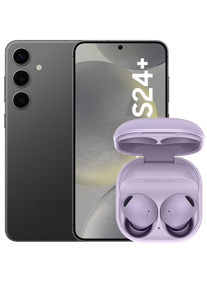 مارجون [Buds 2 Pro] True Wireless Bluetooth Headphones Compatible with Samsung Galaxy S24 Plus,Noise Cancelling ,Hi Fi Sound ,Comfort Fit ,HD Voice Bora Purple - Image 1