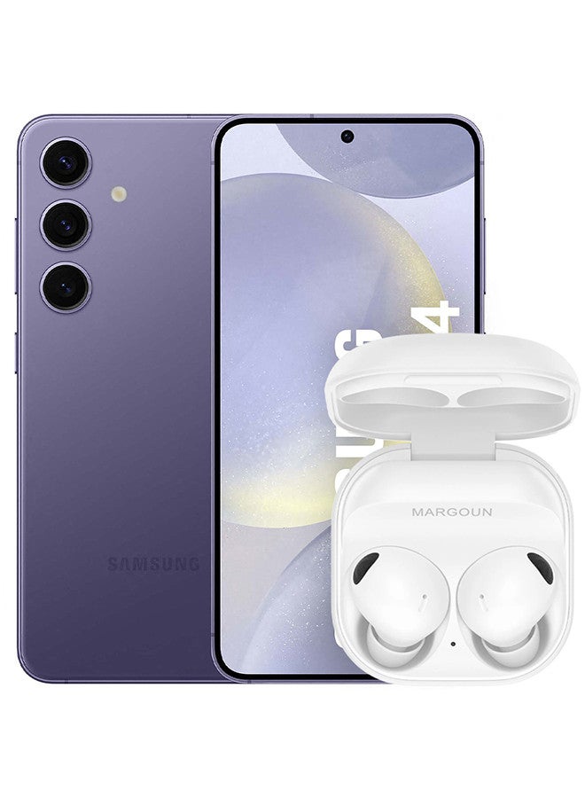 مارجون [Buds 2 Pro] True Wireless Bluetooth Headphones Compatible with Samsung Galaxy S24,Noise Cancelling ,Hi Fi Sound ,Comfort Fit ,HD Voice White - Image 1