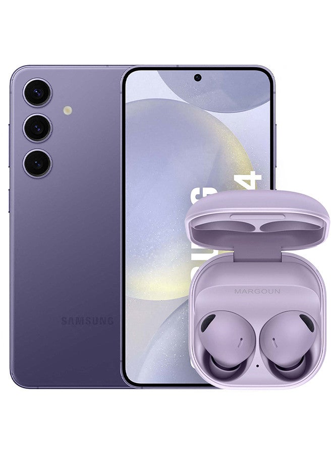 MARGOUN [Buds 2 Pro] True Wireless Bluetooth Headphones Compatible with Samsung Galaxy S24,Noise Cancelling ,Hi Fi Sound ,Comfort Fit ,HD Voice Bora Purple - Image 1