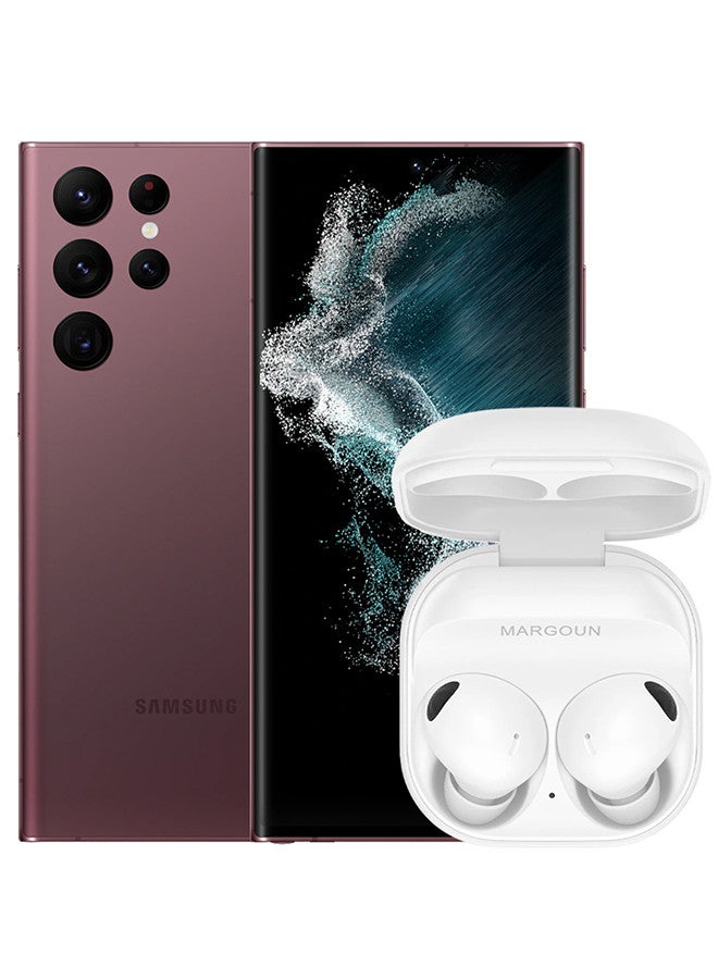 MARGOUN [Buds 2 Pro] True Wireless Bluetooth Headphones Compatible with Samsung Galaxy S22 Ultra,Noise Cancelling ,Hi Fi Sound ,Comfort Fit ,HD Voice White - Image 1