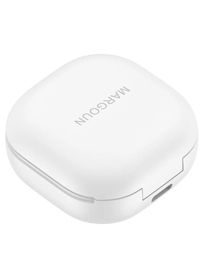 MARGOUN [Buds 2 Pro] True Wireless Bluetooth Headphones Compatible with Samsung Galaxy Z Flip6,Noise Cancelling ,Hi Fi Sound ,Comfort Fit ,HD Voice White - Image 3