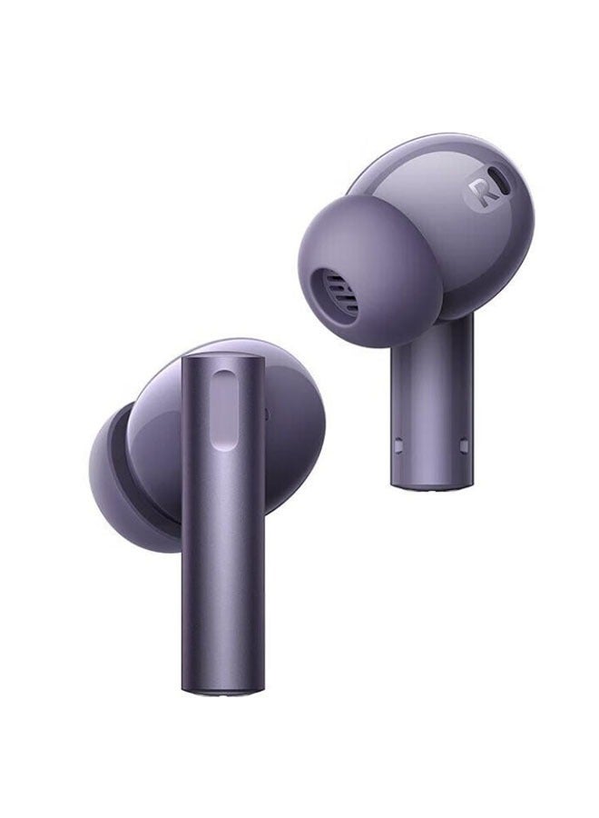 realme - Buds Air 6 TWS Earphone Hi-Res LHDC 5.0 Active Noise Reduction Wireless Headphone Bluetooth 5.3 IP55 Purple - Image 1
