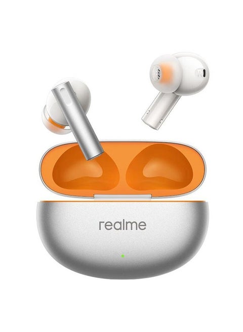 Buds Air 6 TWS Earphone Hi-Res LHDC 5.0 Active Noise Reduction Wireless Headphone Bluetooth 5.3 IP55 Orange