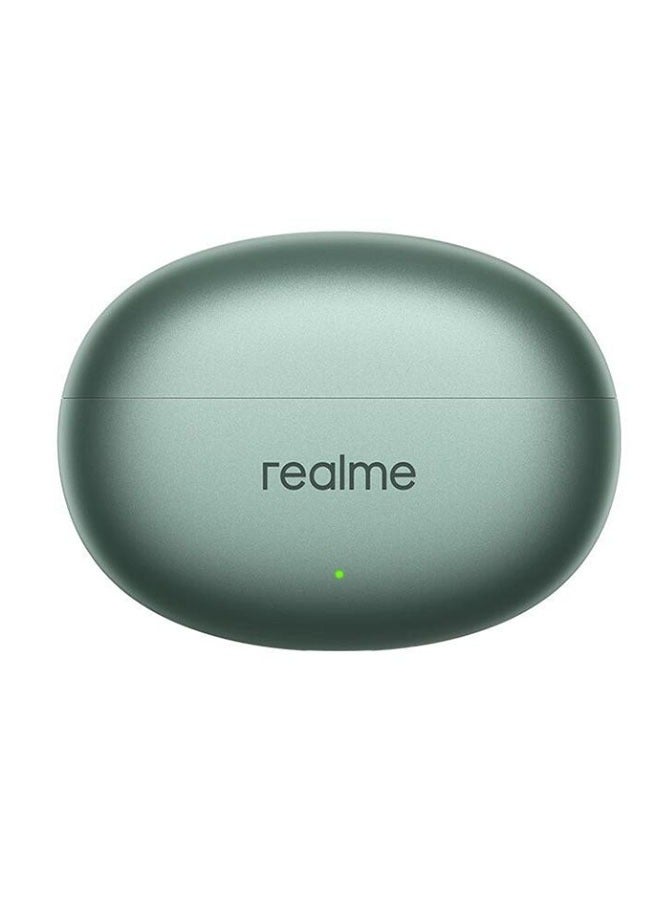 realme - Buds Air 6 TWS Earphone Hi-Res LHDC 5.0 Active Noise Reduction Wireless Headphone Bluetooth 5.3 IP55 Green - Image 1
