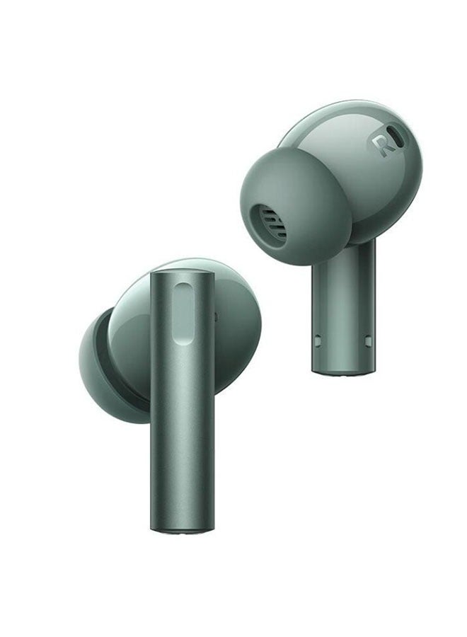 realme - Buds Air 6 TWS Earphone Hi-Res LHDC 5.0 Active Noise Reduction Wireless Headphone Bluetooth 5.3 IP55 Green - Image 1