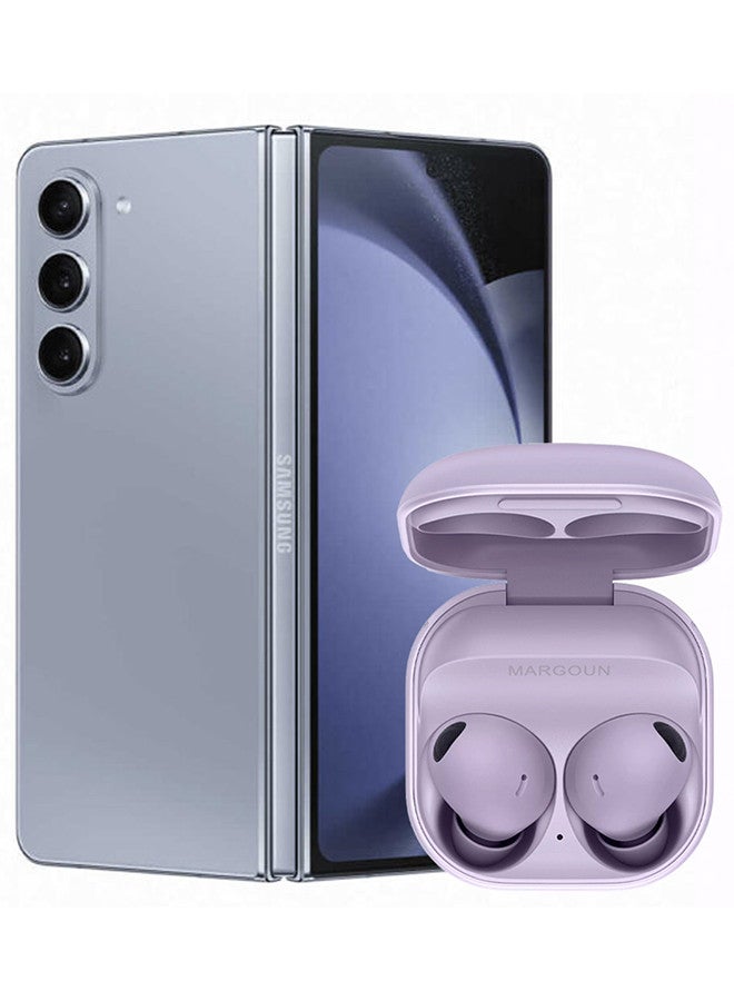 مارجون [Buds 2 Pro] True Wireless Bluetooth Headphones Compatible with Samsung Galaxy Z Fold5,Noise Cancelling ,Hi Fi Sound ,Comfort Fit ,HD Voice Bora Purple - Image 1
