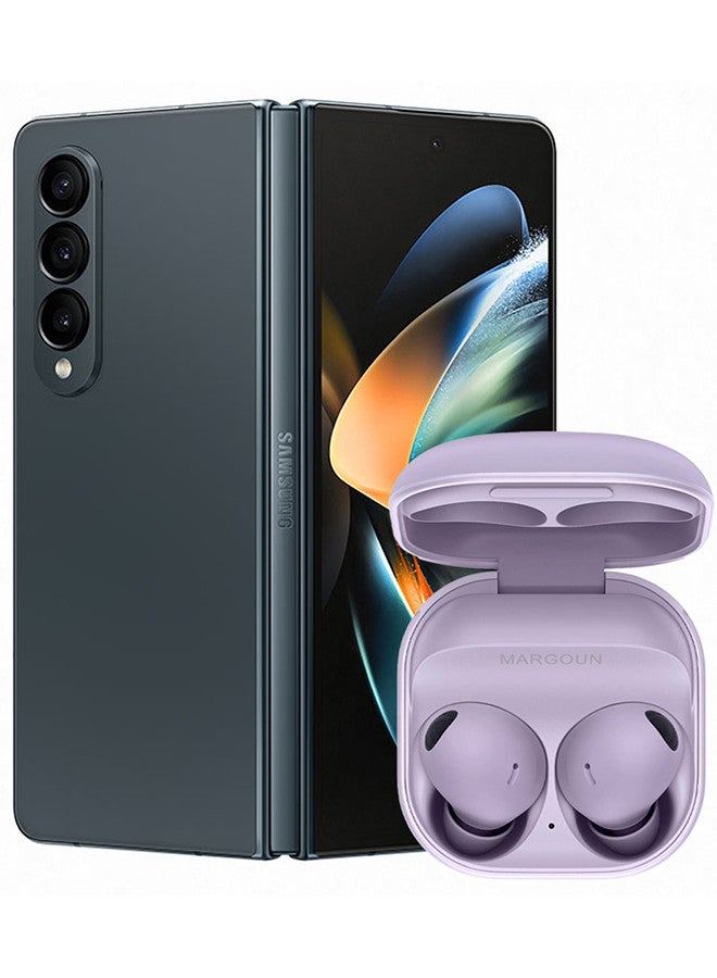 مارجون [Buds 2 Pro] سماعات رأس بلوتوث لاسلكية حقيقية متوافقة مع Samsung Galaxy Z Fold4، وإلغاء الضوضاء، وصوت عالي الدقة، وملاءمة مريحة، وصوت عالي الدقة - Image 1