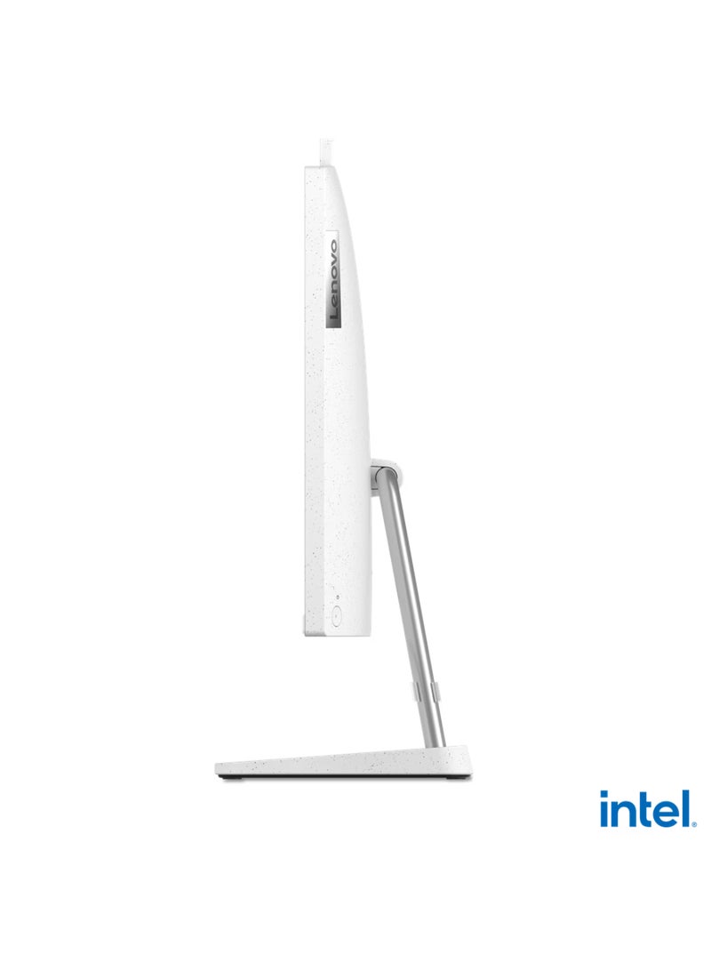 Lenovo - IdeaCentre AIO 3 27IAP7 With 27-Inch Display, Core- i5-12450H Processor/16GB RAM/512GB SSD/Intel UHD Graphics/Windows 11 Pro English/Arabic White - Image 1