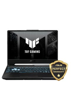 Asus TUF Gaming A15 (FA506NF-HN005W) Laptop 15.6 Inch FHD ,/AMD Ryzen 5- 7535HS/8GB RAM /512GB SSD/NVIDIA GeForce RTX 2050 4GB GDDR6/Windows 11/ English/Arabic Graphite Black