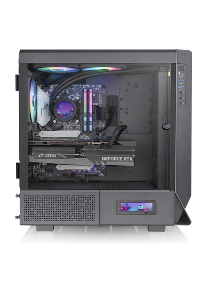 Thermaltake LCD Panel Kit for Ceres Series, Perfectly Compatible with Ceres Series TG ARGB Mid Tower Chassis, Fully Customizable with TT RGB Plus 2.0 | AC-064-OO1NAN-A1 Black  - Image 3