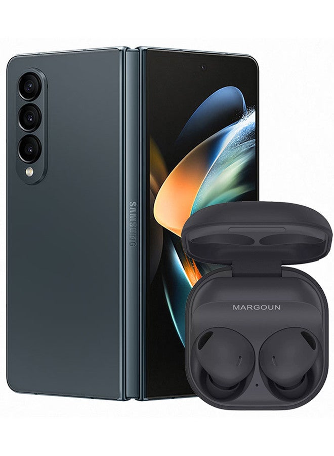 MARGOUN [Buds 2 Pro] True Wireless Bluetooth Headphones Compatible with Samsung Galaxy Z Fold4,Noise Cancelling ,Hi Fi Sound ,Comfort Fit ,HD Voice Black - Image 1