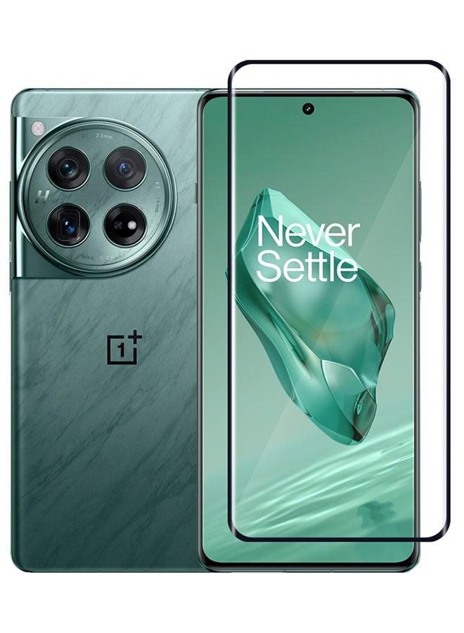مارجون واقي شاشة Oneplus 12، صلابة 9H، مقاوم للخدش، طبقة زجاجية مقسّاة ثلاثية الأبعاد - Image 2