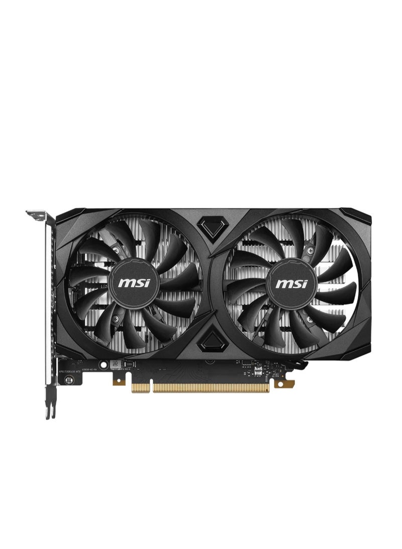 MSI - GeForce RTX 3050 Ventus 2X OC Graphics Card, 6GB GDDR6 96-Bit Memory, 1492 MHz Boost Clocks, 2304 CUDA Cores, 14 Gbps Memory Speed, PCI Express Gen 4 x16, HDMI / DP | 912-V812-016 - Image 1